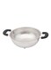 Stainless Steel Fruit Basket/Strainer Silver 22cm