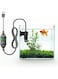 TobeBright 10W Mini Submersible Digital Aquarium Heater DC5V Fish Tank Heater with Thermometer, External Temperature Controller, LED Display, 3L Turtle Tank Heater for Betta Fish, Frog, Newt, Turtle