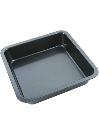 BLACKSTONE Square Cake Pan, Professional Bakeware Mould Non-Stick, Simple model, Non-stick Coating, Easy Bakeware, Suitable For Oven - 22.5 CM