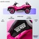 Lovely Baby LB 3003EL Battery Operated Ride-on for Kids, Electric Vehicle with EVA Wheels, Leather Seat, Lights, Music, Rear Storage, for Boys &amp; Girls Ages 2-6 - Red