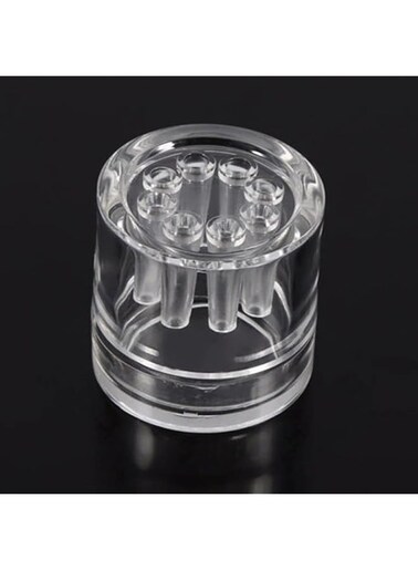 Aquarium planaria Trap Crystal Red Shrimp Worm Trap Transparent 8-Hole leech Proteinworm Pest Catcher Fish Tank Cleaner Tool