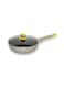 CLASSYTOUCH Non-Stick Wok/Kadhai with Glass Lid &ndash; 24 cm, 2L, Multipurpose Aluminium Cookware
