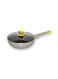 Non-Stick Wok/Kadhai with Glass Lid &ndash; 26 cm, 2.5L Capacity, for Frying, Steaming &amp; Cooking