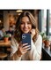 Mobcos iPhone 17 Dark Blue Elite Logo Premium Silicone Magnetic Wireless Charging Case for iPhone   Silky Soft Touch   Military-Grade Shockproof Protection   Strong Magnetic Compatibility   Luxury Slim Cover