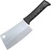 Master 6 Inch Stainless Steel Meat Cleaver (Black)   Heavy-Duty Chopping Knife