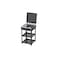4-Burner Gas Stove, Electronic Ignition, Integrated Stand, Camping kitchen, Home, Outdoor