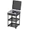 4-Burner Gas Stove, Electronic Ignition, Integrated Stand, Camping kitchen, Home, Outdoor