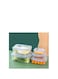 crisper lunch box sealed food kimchi box rectangular kitchen refrigerator storage box