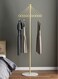 Coat Rack,Freestanding Clothes Stand Rack with Marble Base,Metal Garment Rack Hall Coat Tree,Space-Saving Clothes Hanger Organizer for Hanging Clothes,Handbags,Umbrella