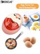 2pcs Color Changing Egg Timer Accurate Hard &amp; Soft Boiled Indicator Sensitive Kitchen Tool for Perfectly Cooked Eggs