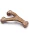 Benebone Wishbone Puppy Dog Chew Toy for Softer Modest Chewers Bacon Flavor Medium