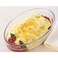 Pyrex Essentials 1.6L Oval Glass Roaster - Perfect for Gratins, Lasagna &amp; More