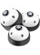 Dog Training Bell, Set of 2 Dog Puppy Pet Potty Training Bells, Dog Cat Door Bell Tell Bell with Non-Skid Rubber Base 2 Pack White