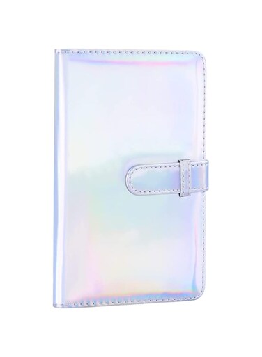 neotimely 96 Pockets Photo Album for Fujifilm Instax Mini 11 90 70 9 8+ 8 LiPlay Instant Camera, for Polaroid Snap SnapTouch PIC-300 Z2300 Instant Camera and for Zip Instant Printer (Magic Silver)