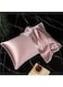 100% Mulberry Silk Pillowcase for Hair and Skin, 19 Momme Natural Silk Pillowcases, Soft Breathable Smooth Silk Pillow Cover 48cm*74cm(Pink 1PC)