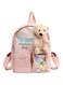 TOMVAES Small Bear Backpack Backpack for Kids Toddler Backpack for Girl Boy w Stuffed Animal Toys for 3-10 Year Old Girls