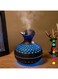 KYXhnr Colorful Cool Mini Humidifier, Flower Shape Humidifier,USB Personal Desktop Humidifier for Car, Office Room, Bedroom,etc. 2 Mist Modes, 7 colors,Super Quiet (Darkwood), B2402011