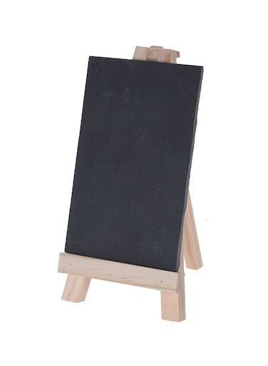 Blackboard With Stand Black 10x15cm