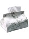 Decorative Leather Tissue Box Cover for Bathroom and Home Use