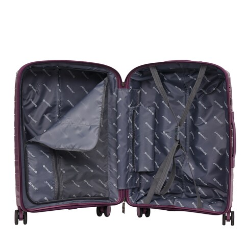 STARLIFE Trolley Luggage 3 Pieces Set PP Hard Side Bag 360 Degree Spinner Wheels Trolley Luggage Set With TSA Lock 20/24/28 Inches SL-PP1