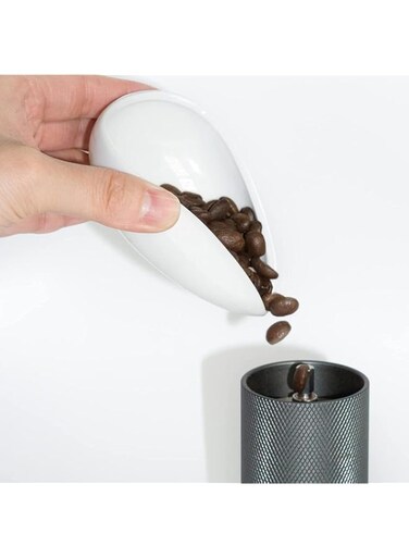 ALMEKAQUZ Coffee Spoon Rest and Spoon, White Ceramic Spoon Holder Trays for Coffee Stirrers, Small Teaspoon Holder Ceramic Coffee Spoon Rest, Bar Spoon, Coffee Bar Accessories, Kitchen Accessories