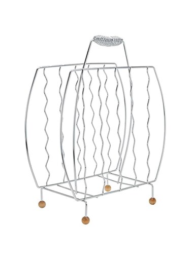 Harmony Magazine Rack With Whee