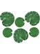 6 Pcs Artificial Lotus Leaves, Floating Foam Material, for Home Garden Ponds Pool Landscape Decoration