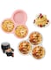 TERRIFI Silicone Air Fryer Egg Pan, Non-Stick Air Fryer Baking Pan Cupcake Pan Reusable Silicone Muffin Pan Tray for Making Egg Muffin, Baking Hamburger, Fried Egg, Cupcake, Tart and Dessert