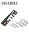 6-piece Kitchen Rust-proof Knife Set with Scissors and Peeler, Stainless Steel Knife Set, Ergonomic Handle, Non-stick, Scratch-resistant, Suitable for Cooking Lovers, Chefs, Ladies