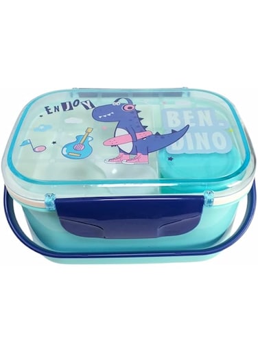 FAM Dinosaur Lunch Box - Lunch Box For Boys - Lunch Box With Compartments - Kids Lunch Box For School - Back to School Lunch Boxes