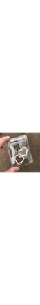 Tazweeq 100 Pcs PVC Jewellery Bags, Clear Zipper Bags, Antioxidant Earrings Storage Bags For Jewellery Storage
