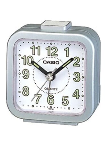 Casio TQ-141-8DF Alarm Clock - Grey