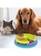 Foribyw Dog Slow Feeder Interactive Dog Puzzle Game Toy 3 Layers Puppy Feeder Lick Mat Dog Slow Eating Bowl Prevent Gulping and Overeating for Cat Medium Large Dogs