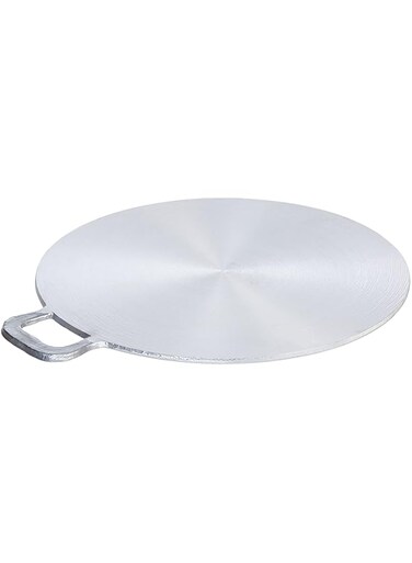 Raj Aluminium Arabic Tawa Fry Pan Frying Pan, 40cm, RAAT40, Suitable for Dosa, Crepe, Pancake, Omellete, Chapati, Roti, Paratha