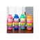 Kids Math Learning Water Bottle, 430ml, Rainbow Number Rings, Stainless Steel with Strap Multicolor