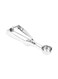 Met Lux 0.3 Ounce Gelato Scoop, 1 Ambidextrous Ice Cream Scoop - Built-In Blade, Dishwashable, Stainless Steel Cookie Dough Scoop, Comfortable Grip, For All Ingredients