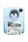 Dual-lens instant print kids camera, 1080P/48MP with SD card &amp; 3 print rolls, gift for ages 3&ndash;12.