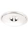 Restaurantware-LID ONLY: Met Lux Lid For 8.25 Quart Bain Marie, 1 Stainless Steel Lid For Bain Marie Pot - Built-In Handle, Pot Sold Separately