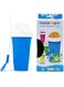 W WBLD Slushie Maker Cup,DIY Squeeze Quick Frozen Magic Smoothies Cup,TIK TOK Handmake Cool Stuff Ice Cream Milkshake Slushy Machine With Lids And Straws,Bule