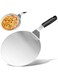 MAKINGTEC Pizza Shovel Premium Sturdy Stainless Steel Non-Stick Blade 10 Inch Pizza Shovel with Fixed Handle Suitable for Home Kitchen Restaurant Baking Cake
