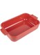 Peugeot Appolia Rectangular Oven Dish 22cm Red