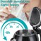 3L Electric Kettle Stainless Steel Fast Boil Auto Shut-Off Cordless Hot Water Boiler Black
