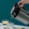 3L Electric Kettle Stainless Steel Fast Boil Auto Shut-Off Cordless Hot Water Boiler Black