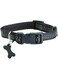 Bobby Safe Nylon Dog Collar, Black (XL)
