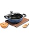 Zest Non-Stick Deep Kadai with Glass Lid - 20 cm, 2 L
