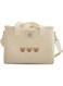 Lunch Bag for Girls Lunch Box Insulated Cute Lunch Bags for Women Insulated Lunch Box for Kids (Beige)