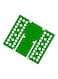 Clothes Laundry Folder Board Green