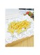 White Rectangular Paper Oil-Absorbing Food Liners for Serving, Frying, Baking, Pastries &amp; Cakes For Home &amp; Restaurant Use