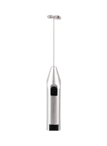 Milk Frother Silver/Black 20x4x2.5centimeter