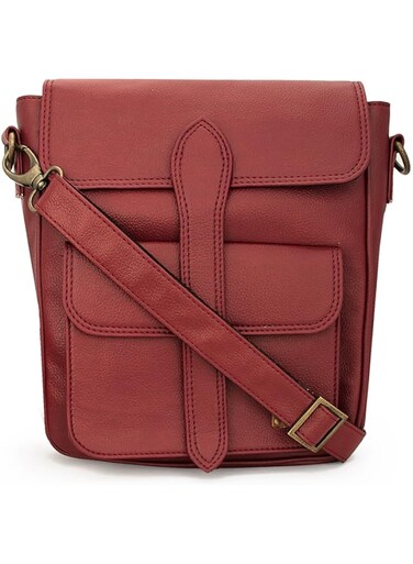 Enew Prestige Collection leatherite Tote Bags (Wine)